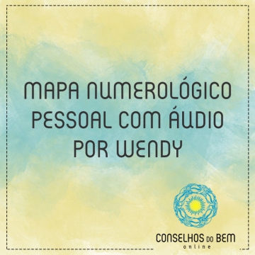 MAPA NUMEROL�GICO PESSOAL COM �UDIO - POR WENDY