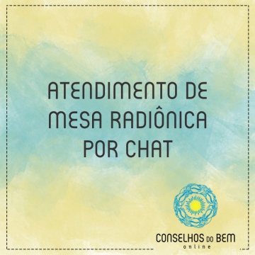 ATENDIMENTO DE MESA RADI�NICA POR CHAT