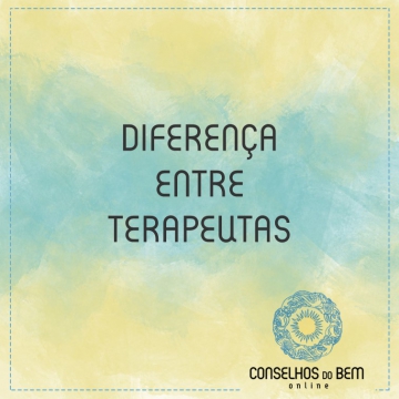 DIFEREN�A ENTRE TERAPEUTAS