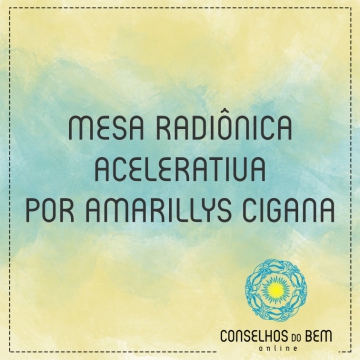 MESA RADI�NICA ACELERATIVA - POR AMARILLYS CIGANA