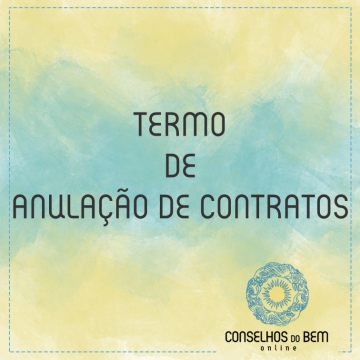 TERMO DE ANULA��O DE CONTRATOS
